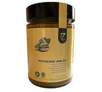 Untable 100% natural, Amlou con aceite de argán y miel de azahar marroquí. Tarro de 400 g. (pistacho)