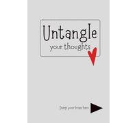 Untangle Your Thoughts- Grid Paper: A Safe Space to write down the things in your brain for your 3:00 AM Spirals