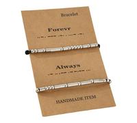 UNTERING 1 par de cordones artísticos elegantes tejidos a mano, regalo para jóvenes creadores de tendencias y amantes del arte para uso diario, talla única, como se describe