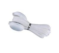 UNTERING 3 modos de luces fluorescentes, cordones LED brillantes para zapatos deportivos casuales, cordones para zapatos deportivos para tenis, equipo de correr por la noche, White, Talla única