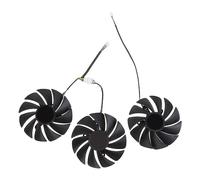 UNTERING 3 ventiladores de 89 mm CF9015H12S DC12V 0.4A 4Pin para tarjeta gráfica 3090 para 3080 RTX3080TI ventilador de refrigeración de tarjeta gráfica
