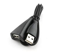 UNTERING Cable USB original para cable de extensión USB 2.0, adaptador receptor de teclado, extensión larga para teclado y receptor, extensor de soporte, cable de línea de retardo, nuevo reemplazo