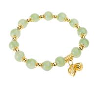 UNTERING Colgante de flor de loto con cuentas de cristal para boda, estilo chino tradicional, accesorio de regalo de cumpleaños, joyería china tradicional