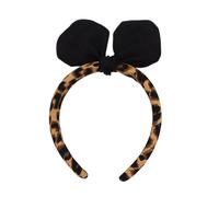 UNTERING Cómoda banda ajustable para el pelo con dientes antideslizantes, reutilizable, accesorio para el cabello, diadema para mujer, elegante diadema de orejas de conejo para fiestas