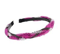 UNTERING Diadema de malla con diamantes de imitación para mujeres y niñas, diadema de pelo francesa elegante, decoración para el cabello, aro para el cabello