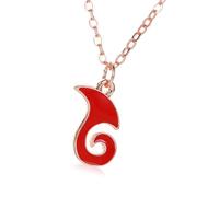 UNTERING Elegante collar de longitud ajustable con colgante de Nezha, portátil, para parejas que buscan expresar su conexión, collar para adultos, Rose Red, como se describe, como se describe