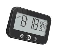 UNTERING Essential - Reloj de ducha para baño, cuenta regresiva, ofrece información de temperatura, resistencia al agua para mayor seguridad en la hora de la ducha, baño multifuncional