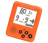UNTERING Metrónomo portátil pequeño para correr, ritmo digital LCD, clip profesional, LCD, digital, para guitarra, violín, bajo, instrumentos musicales, accesorios