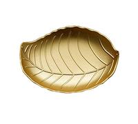 UNTERING Nordic - Bandeja para servir con forma de hoja, para guardar caramelos, organizador de joyas, palé de joyería