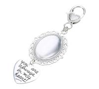 UNTERING Pin para marco de fotos con colgante, ramo de boda, hecho a mano, accesorios para hacer joyas, suministros de fiesta, ramo de boda, B, Taille unique