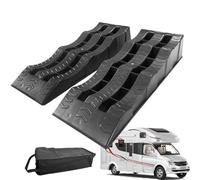 Unterlegkeile Für Autos - 2 Stück -Nivellierblöcke RV-Unterlegkeile,Unterlegkeile Und Nivellierer Für Anhänger. Leichte Nivellierblöcke Für Reiseanhänger Für Wohnmobile Oder Anhänger