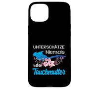 Unterschätze Niemals Eine Tauchermutter Tauchen Mama Carcasa para iPhone 15 Plus