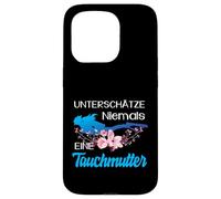 Unterschätze Niemals Eine Tauchermutter Tauchen Mama Carcasa para iPhone 15 Pro