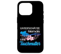 Unterschätze Niemals Eine Tauchermutter Tauchen Mama Carcasa para iPhone 16 Pro