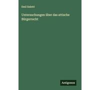 Untersuchungen über das attische Bürgerrecht