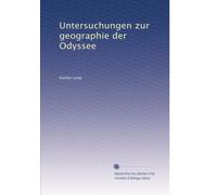 Untersuchungen zur geographie der Odyssee