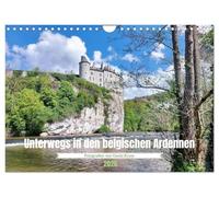 Unterwegs in den belgischen Ardennen (Wandkalender 2026 DIN A4 quer), CALVENDO Monatskalender: Ein waldreiches Mittelgebirge, das zum Wandern, Mountainbiken, Kajakfahren und Genießen einlädt