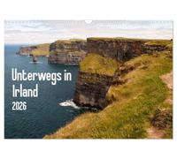Unterwegs in Irland (Wandkalender 2026 DIN A3 quer), CALVENDO Monatskalender: Dieser Kalender zeigt die Schönheit und Einzigartigkeit von Irland