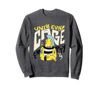 Until Every Cage Empty Punk Activista Libertad Animal Sudadera