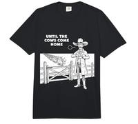Until The Cows Come Home Diversión para Niños y Maestros Modismos Comfort Colors Adult Heavyweight T-Shirt