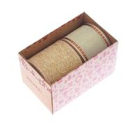 UnTreeTime Cintas navideñas Cintas de regalo Cinta de grosgrain Banda Raya Regalo brillante Envoltura de pastel Decoración navideña Cinta Correa Adorno Banda for el cabello Costura(BX-8)
