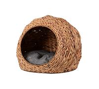UNUS Animals - Cesta redonda para gatos con cojín, para perros y gatos