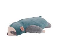 UNUS Cojín de peluche con diseño de perezoso, 75 cm, color turquesa