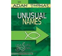 Unusual Names DVD: Unusual Gospel for Unusual People - Studies from the Book of John [USA]