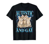 Unwearable Cringe Autistic and Gay Funny Camiseta