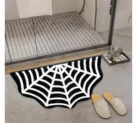 Unwelcome Bat Door Mat,Gothic Coir Rug for Front Door,Halloween Decorations Outdoor,Spooky Home Closing Housewarming (D)