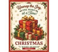 Unwrap The Joy One Word at a Time: Christmas Word Search Volume 2 (Vintage Christmas Puzzle Books)