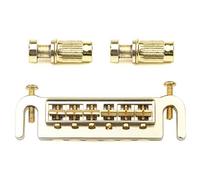 Unxuey Tune-O-Matic - Puente ajustable envolvente para guitarra eléctrica de 6 cuerdas estilo Les Paul