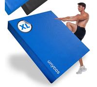 unycos - Almohadilla de Equilibrio Antideslizante, Balance Pad de TPE Propioceptivo【Soporta 150 kg】Cojín de Fitness Ideal para Yoga, Pilates, Meditación y Entrenamiento | 50x40x6 cm (Azul, XL)