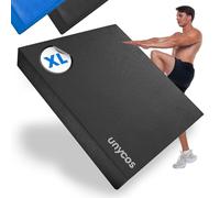unycos - Almohadilla de Equilibrio Antideslizante, Balance Pad de TPE Propioceptivo【Soporta 150 kg】Cojín de Fitness Ideal para Yoga, Pilates, Meditación y Entrenamiento | 50x40x6 cm (Negro, XL)