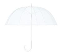 unycos - Paraguas Transparente de Campana Resistente al Viento, Automático, Impermeable y Ligero para Hombre, Mujer y Niños, 102 cm, 8 Varillas, Ideal para Uso Diario, Viajes y Eventos (Pequeño)