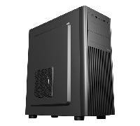 UNYKAch Caja ATX UK8026 - Torre ATX/Micro ATX/ITX con USB 3.0 y USB Tipo C, hasta 5 Discos, 7 Slots de Expansión y Soporte hasta 300 mm GPU