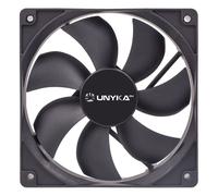 UNYKAch - 51800 computer cooling system Carcasa del ordenador Ventilador 12 cm Negro