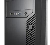 UNYKAch Caja de Ordenador ATX Aero C30, 3 Bahías, Rejilla de Ventilación y Conexiones USB 2.0 Y 3.0