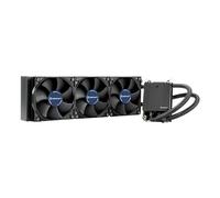 UNYKAch Aquasphere PRO 360 INTEL XEON 4677 Refrigeración Líquida CPU | Radiador Aluminio 360mm, 3 Ventiladores 120mm PWM, Bomba Cerámica 450W TDP, Compatible Intel LGA4189/LGA4677