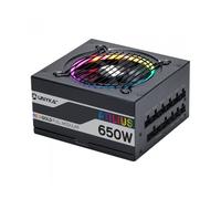 UNYKAch ATX Atilus RGB Black 650W unidad de fuente de alimentación 20+4 pin ATX Negro