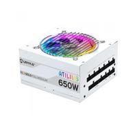 UNYKAch ATX Atilus RGB White 650W unidad de fuente de alimentación 20+4 pin ATX Blanco