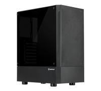 UNYKAch Caja ATX Aero C35,con Panel Lateral de Cristal Templado Tintado, con 2 Puertos USB 3.0, 1 USB 2.0, para Instalación de Tarjetas Gráficas de hasta 315 mm y Disipadores de CPU de hasta 160 mm