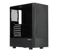 UNYKAch Caja ATX Aero C35,con Panel Lateral de Cristal Templado Tintado, con 2 Puertos USB 3.0, 1 USB 2.0, para Instalación de Tarjetas Gráficas de hasta 315 mm y Disipadores de CPU de hasta 160 mm