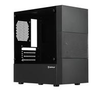 Caja UNYKAch Aero C25 Micro ATX Negra con Fuente ATX 500W y Panel Lateral de Cristal Templado
