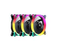 UNYKAch CANDY 30 aRGB Ring LED 120mm Pack de 3 ventiladores PC