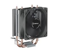 UNYKAch Disipador CPU UNYCOOL H20, Compacto 2 Headpipes 7 Aspas, Ventilador PWM Silencioso, Multisocket Intel y AMD