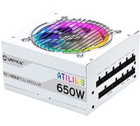 Unykach fuente de alimentación atilius rgb white 650?w full modular