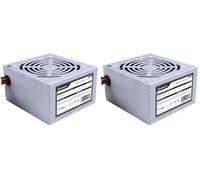 UNYKAch Fuente de Alimentación ATX 500W, con Protección Frente a Sobretensión y Ventilador de 120 mm (Paquete de 2)