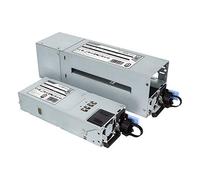 UNYKAch Fuente de Alimentación Redundante Server CRPS 550WR 92% Eficiencia 80 Plus Platinum con Dos Módulos de Potencia Intercambiables y Adaptador para Convertirse en Formato ATX Estándar