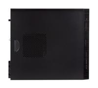 Caja para PC Grey Rain Evo Micro-ATX con fuente de alimentación de 500 W (negra) - UNYKACH
